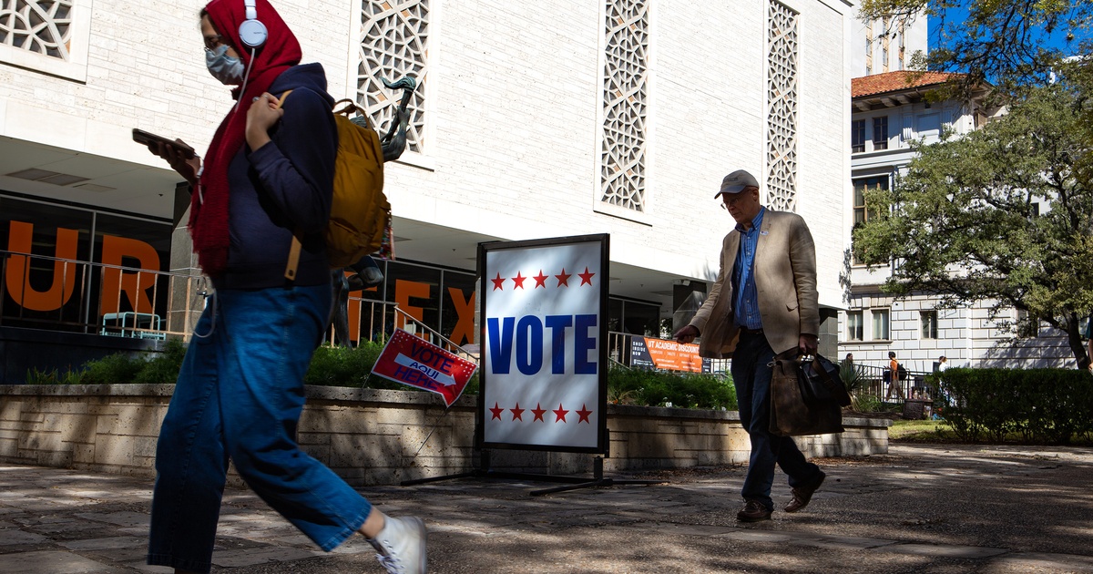Early voting turnout down in Texas Election 2022 The Texas Tribune